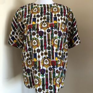 Vintage Multi-Colored Top